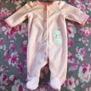 Baby Girl Sleeper Footie Pajamas